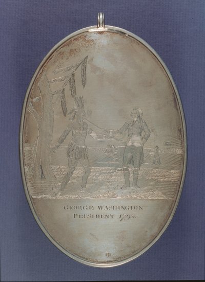 Fredsmedalj, 1793 (silver) av Joseph II Richardson