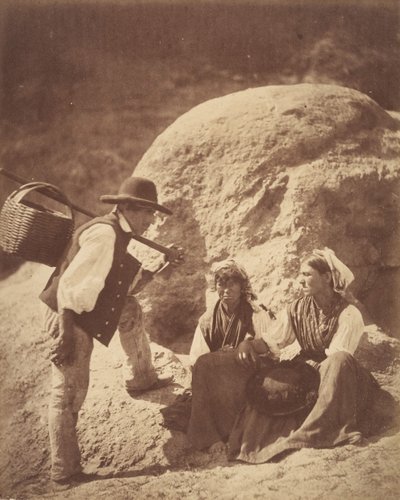 Bönder i Alto-Douro, 1856. av Joseph James Forrester