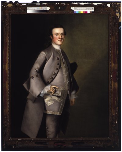 Porträtt av Thomas Wentworth, 1761 av Joseph Jonathan Blackburn