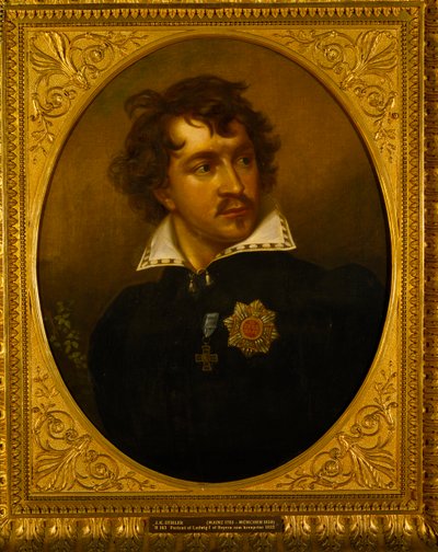 Porträtt av Ludwig I av Bayern 1786-1868, 1821-1822. av Joseph Carl Stieler