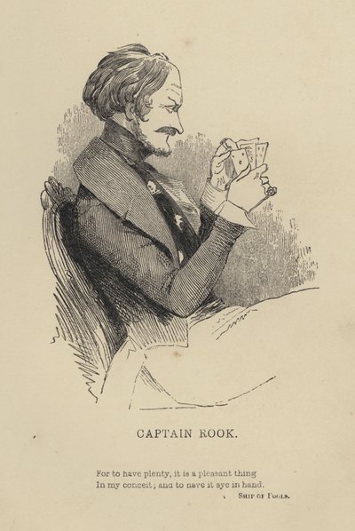 Kenny Meadows: Captain Rook (gravyr) av Joseph Kenny (after) Meadows
