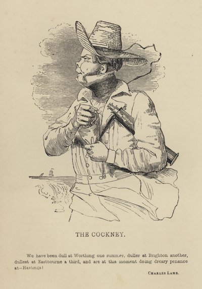 Kenny Meadows: The Cockney (gravyr) av Joseph Kenny (after) Meadows