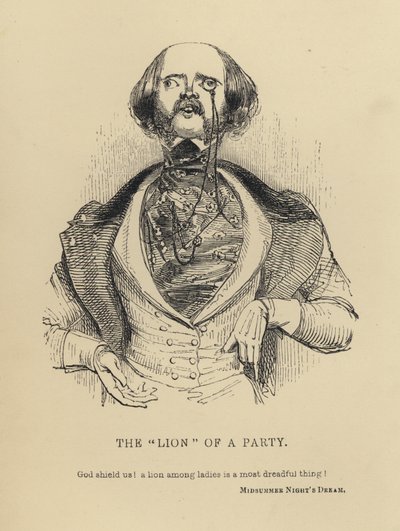 Kenny Meadows: The "Lion" of a Party (gravyr) av Joseph Kenny (after) Meadows