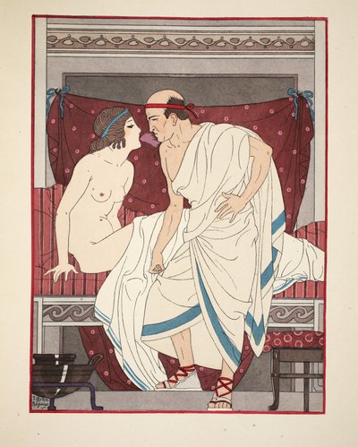 Ungdomens andedräkt, illustration från Hippokrates verk, 1934 av Joseph Kuhn Regnier