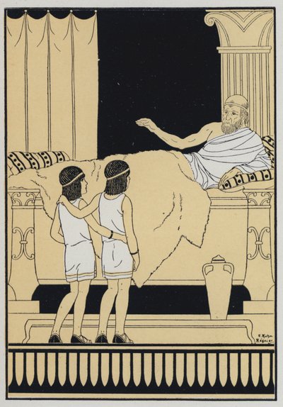 Historien om kung Procas och hans två söner av Joseph Kuhn Regnier