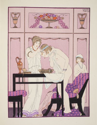 Näsblod, illustration från 