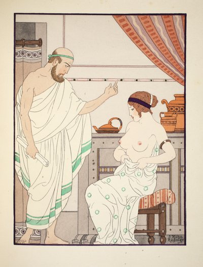 Fysisk undersökning, illustration från 