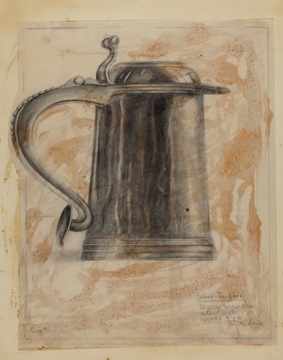 Silver Tankard av Joseph Leboit
