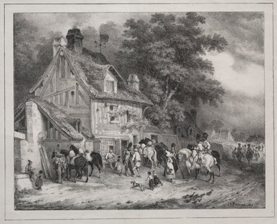 Souvenir av Normandie av Joseph Louis Hippolyte Bellange