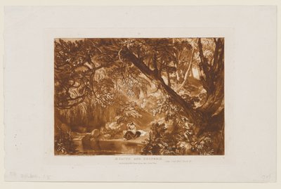 Aisakos och Hesperie av Joseph Mallord William Turner