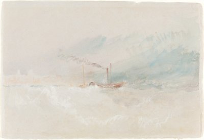 En paketbåt utanför Dover av Joseph Mallord William Turner