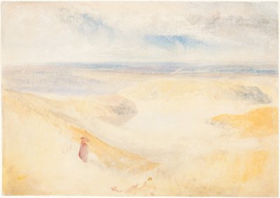 En flod i Yorkshire av Joseph Mallord William Turner