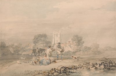 Höstsådd av säden av Joseph Mallord William Turner