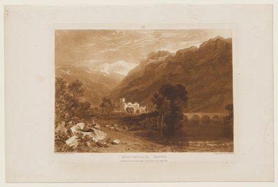Bonneville av Joseph Mallord William Turner