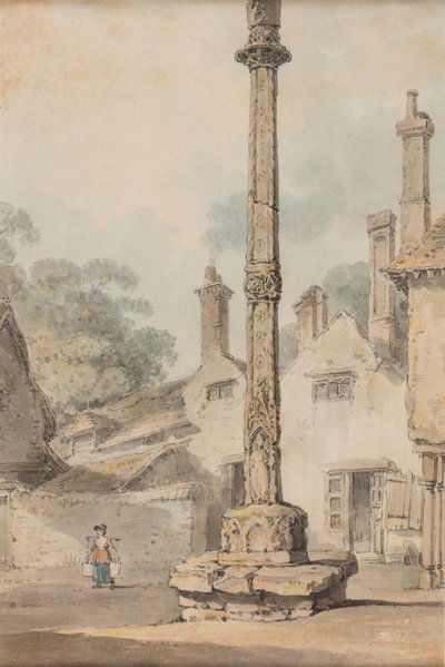 Country Cross, ca 1850 (akvarell på papper) av Joseph Mallord William Turner