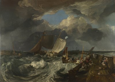 Calais pir. 1803 av Joseph Mallord William Turner