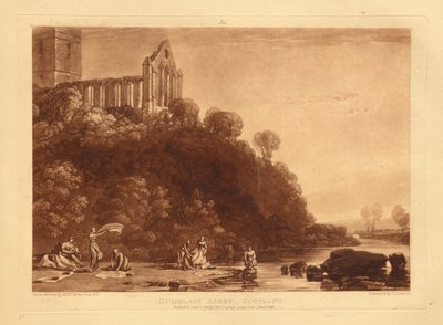 Dunblane Abbey av Joseph Mallord William Turner