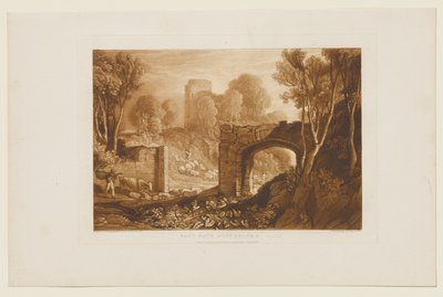 Östra porten, Winchelsea, Sussex av Joseph Mallord William Turner