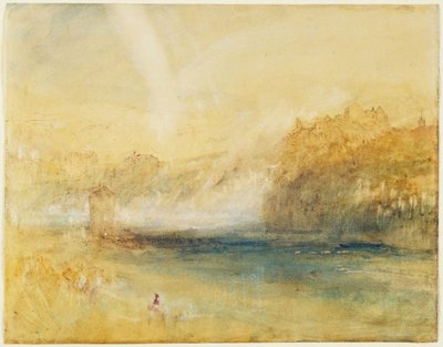 Vattenfall vid Schaffhausen av Joseph Mallord William Turner