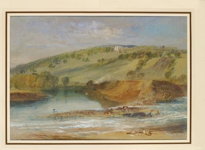 Farnley Hall, från Junction of the Wharfe och Washburn av Joseph Mallord William Turner