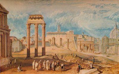 Forum av romarna, 1818, 1938 av Joseph Mallord William Turner