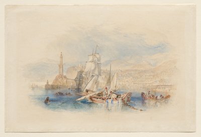 Genua av Joseph Mallord William Turner