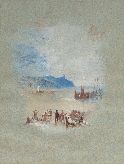 Hasborough Sands av Joseph Mallord William Turner