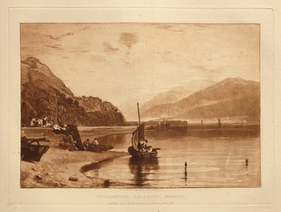 Inverary pir av Joseph Mallord William Turner
