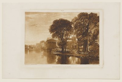 Isleworth av Joseph Mallord William Turner