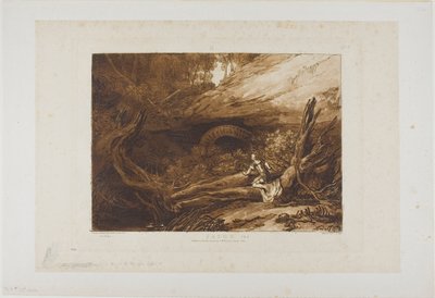 Jason, plåt 6 från Studieboken av Joseph Mallord William Turner