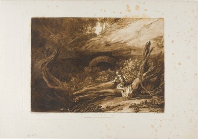 Jason, plåt 6 från Studieboken av Joseph Mallord William Turner
