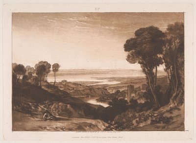 Severns och Wyes sammanflöde av Joseph Mallord William Turner