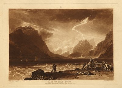 Thunsjön av Joseph Mallord William Turner