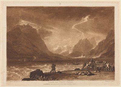 Thunsjön av Joseph Mallord William Turner