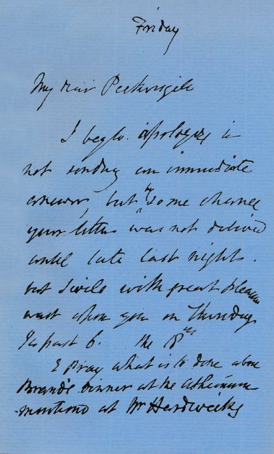Brev från JMW Turner, c1840 1904 av Joseph Mallord William Turner