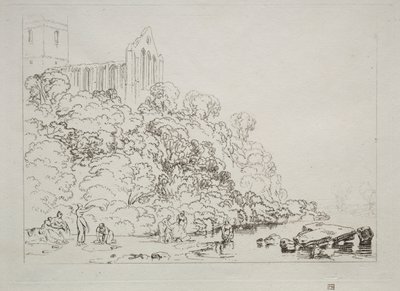 Liber Studios: Tumble Abe, Skottland. av Joseph Mallord William Turner
