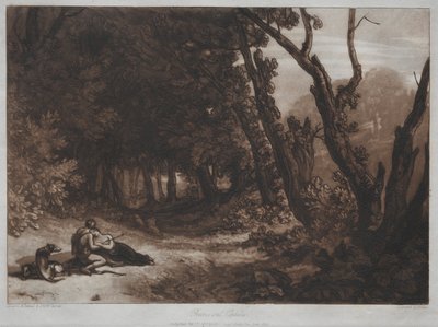 Liber Studiorum: Procris och Cephalus av Joseph Mallord William Turner
