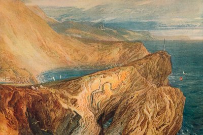 Lulworth Cove, 1909 av Joseph Mallord William Turner