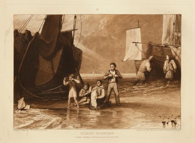 Simänder till havs av Joseph Mallord William Turner
