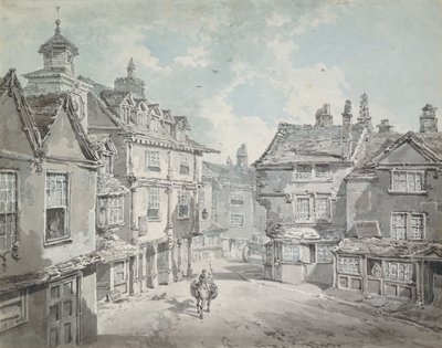 Market Street, Lichfield, av Joseph Mallord William Turner