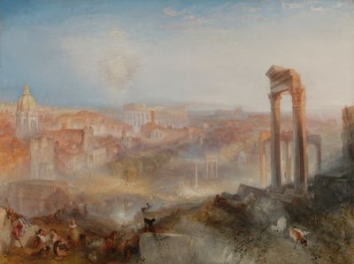 Moderna Rom, Campo Vaccino av Joseph Mallord William Turner