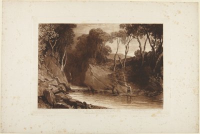 Nära Blair Athol, Skottland av Joseph Mallord William Turner