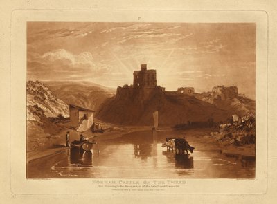 Norham Castle av Joseph Mallord William Turner