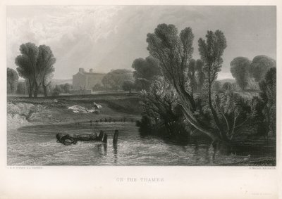 På Themsen av Joseph Mallord William Turner