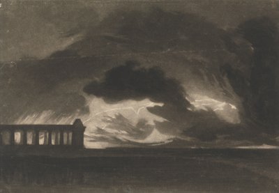 Paestum av Joseph Mallord William Turner