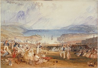 Plymouth, Devonshire ... (akvarell på papper) av Joseph Mallord William Turner