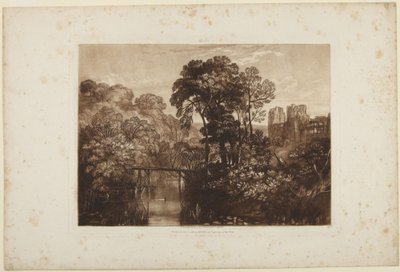 Raglan Castle av Joseph Mallord William Turner