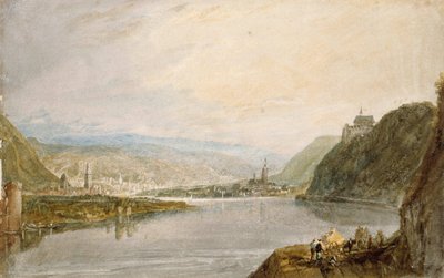 Remagen, Erpel och Linz av Joseph Mallord William Turner
