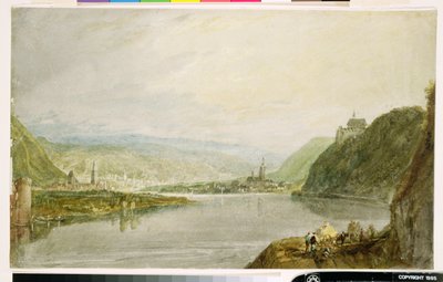 Remagen och Linz av Joseph Mallord William Turner