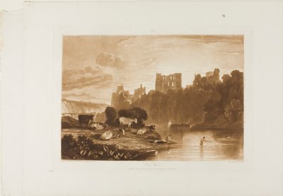 River Wye, tallrik 48 från Liber Studiorum av Joseph Mallord William Turner